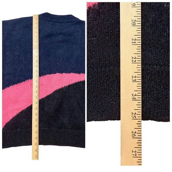 Zadig & Voltaire Tony‎ Mohair Sweater, Blue/Pink, Size S - Picture 14 of 14